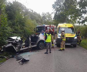 Śmiertelny wypadek w powiecie bartoszyckim