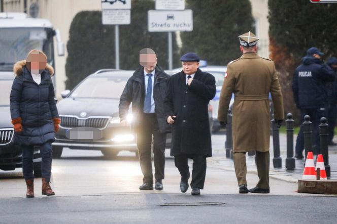 Jarosław Kaczyński z ochroną