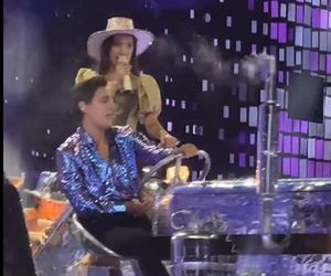 Sanah z mężem na Stadionie Narodowym