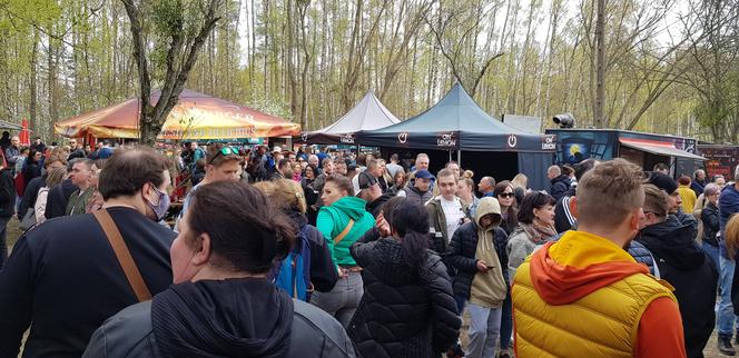 Festiwal Smaków Food Trucków w Olsztynie. Tłumy mieszkańców nad Ukielem [ZDJĘCIA]