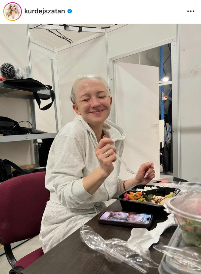 Basia Kurdej-Szatan oszpecona