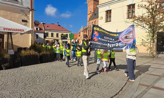 Odblaskowa Szkoła 2025 - akcja w Tarnowie