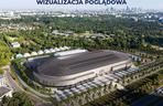 Poglądowa wizualizacja całorocznej hali łyżwiarskiej Tor Stegny w Warszawie