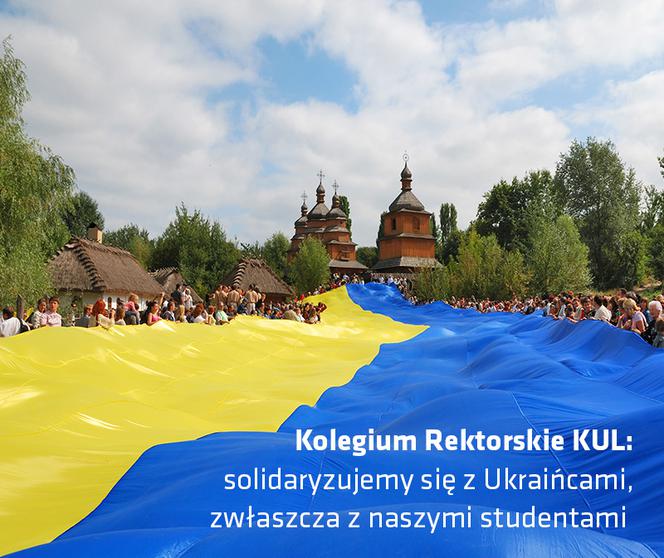KUL solidarny z Ukrainą