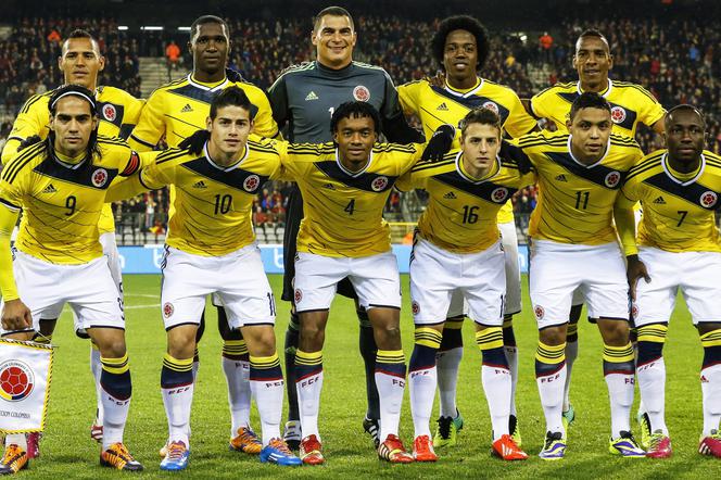 Drużyny mistrzostw świata 2014 - reprezentacja Kolumbii
