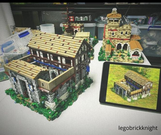 Age of Empires 2 z klocków LEGO! Te budynki wyglądają wprost zachwycająco! 