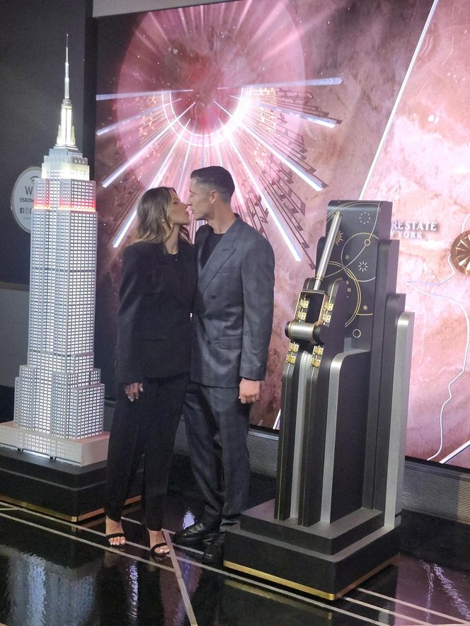 Lewandowski rozświetlił Empire State Building