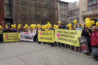 Mieszkańcy Swoszowic znów protestowali przeciwko planom GDDKiA