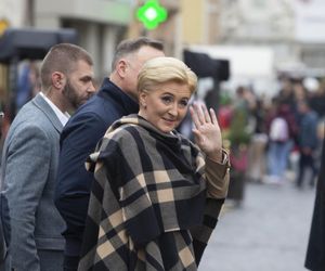 Jesienne stylizacje pierwszych dam