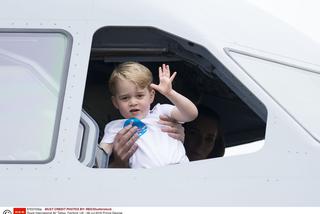 Książę George na wojskowych pokazach lotnicznych