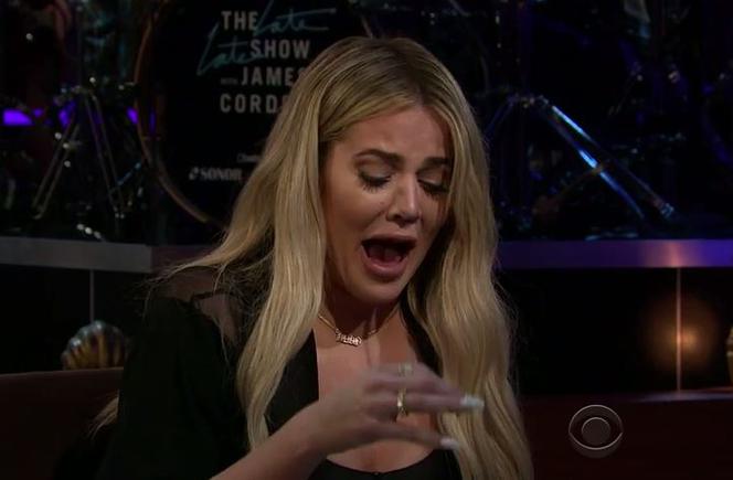 Khloe Kardashian w Late Late Show