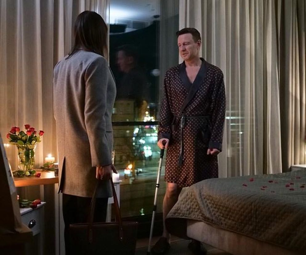 Pierwsza miłość, odcinek 3780: Grażyna (Grażyna Wolszczak), Michał (Wojciech Błach)