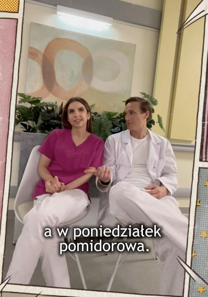 M jak miłość. Aneta (Ilona Janyst), Olek (Maurycy Popiel)