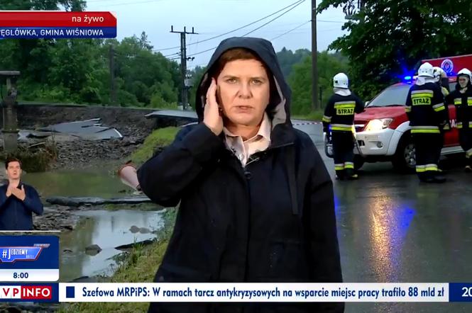 Beata Szydło jako reporterka TVP. Nagranie jest już hitem w sieci!