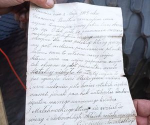 W Kazimierzu Biskupi, znaleziono list sprzed 120 lat