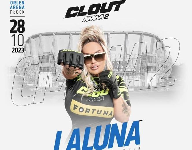 Wielki powrót do klatki potwierdzony! Laluna zawodniczką CLOUT MMA, gwiazda Królowych życia zawalczy na CLOUT MMA 2