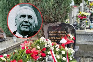 Rocznica śmierci Edwarda Gierka. W Sosnowcu wciąż o nim pamiętają . Jego grób zasypali kwiatami 