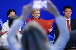 Pierwsza Dama odwiedziła Uniwersytet Języków Obcych w Pekinie