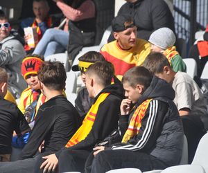 Korona Kielce - Lech Poznań. Zdjęcia kibiców na Exbud Arenie