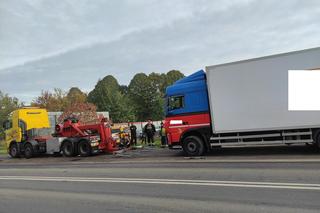 Strażnicy miejscy przecierali oczy ze zdumienia! TIR zaparkowany na chodniku w Poznaniu