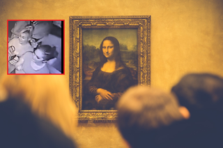 Ukradły reprodukcję Mona Lisy i... poduszkę. Poszukuje ich policja ZDJĘCIA