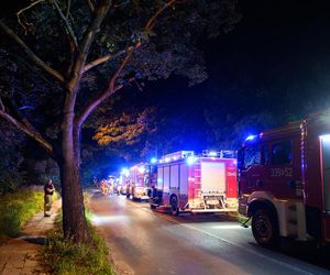 Pożar budynku przy ul. Krańcowej