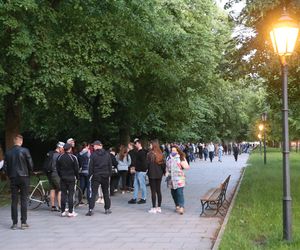 Kolejka do Ogrodu Botanicznego UW (2021 r.)