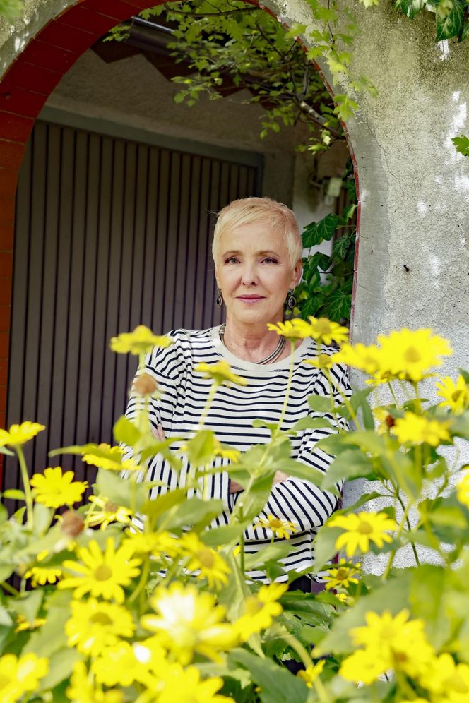 Ewa Telega pokazała ukochane miejsce. Aktorka uwielbia swój ogród