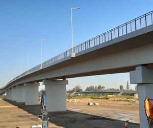 Najdłuższy most w Małopolsce przeszedł próby obciążeniowe. Otwarcie jeszcze w tym roku [GALERIA]
