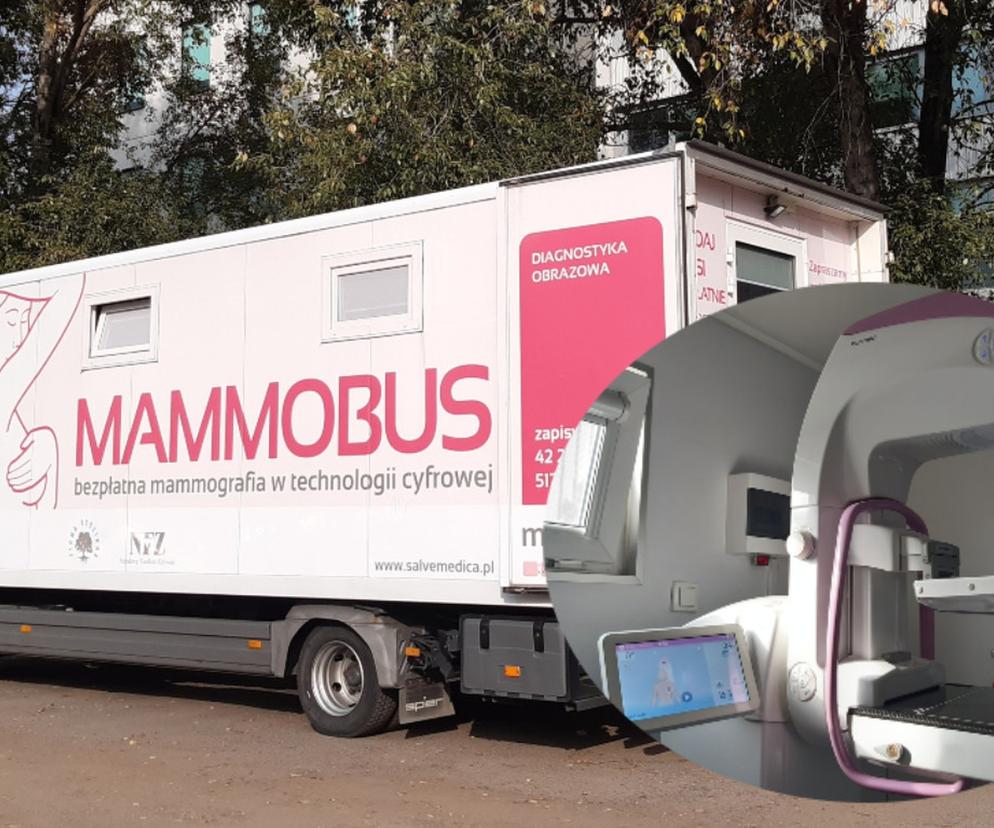 Mammobus i aparat do mammografii