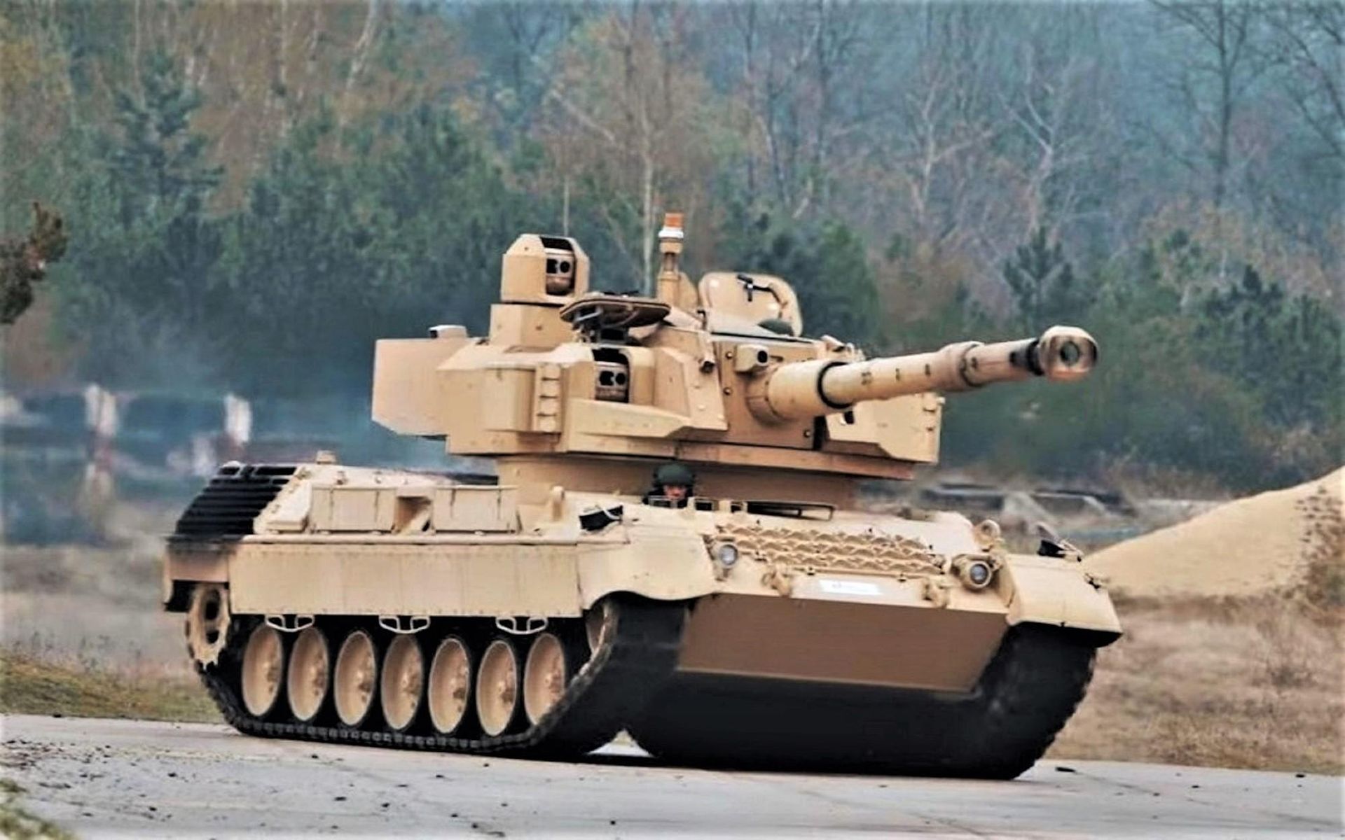 Leopard 1A5BE z wieżą Cockerill 3105