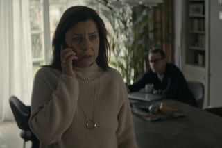 Krew z krwi 3 odc. 3. Carmen (Agata Kulesza), Jan Wolski (Bartłomiej Topa)