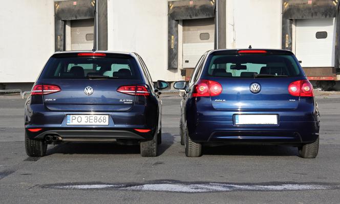 Volkswagen Golf VII vs. Volkswagen Golf V