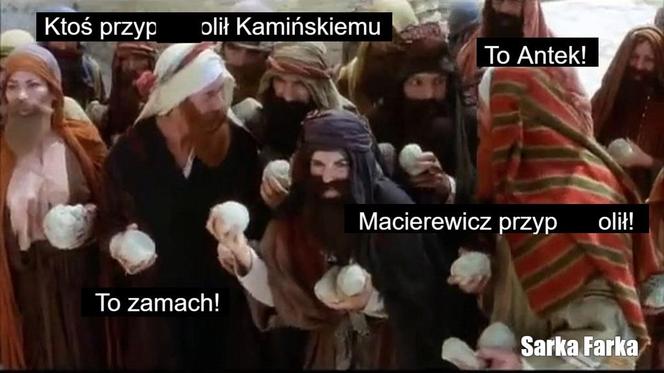 Bitwa przed Sejmem. Macierewicz szarpał się z Kamińskim