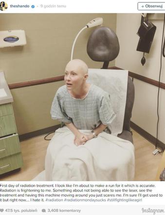Shannen Doherty w szpitalu przed radioterapią