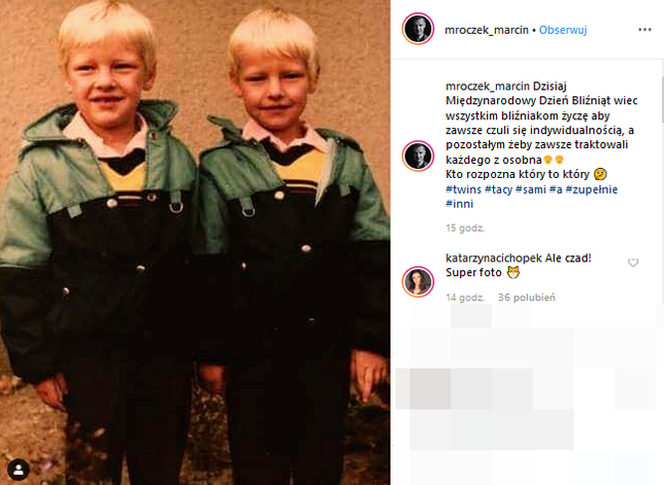 Braci Mroczek maja 40 lat. Tak zmieniali się na przestrzeni lat. 