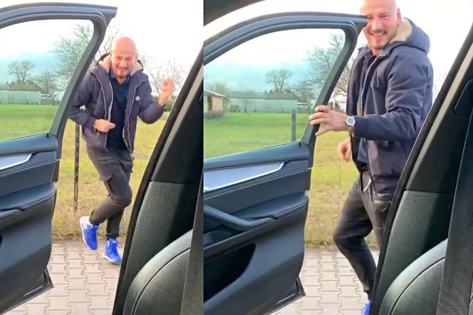 Artur Szpilka jeździ BMW X5