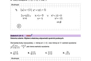 Matura 2025: matematyka 6.05.2025. ODPOWIEDZI z matematyki. Zobacz rozwiązane zadania [Formuła 2023]