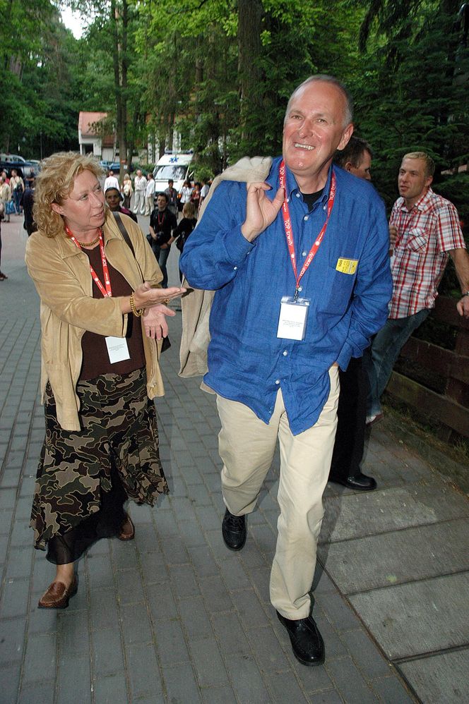 Jacek Cygan z żoną