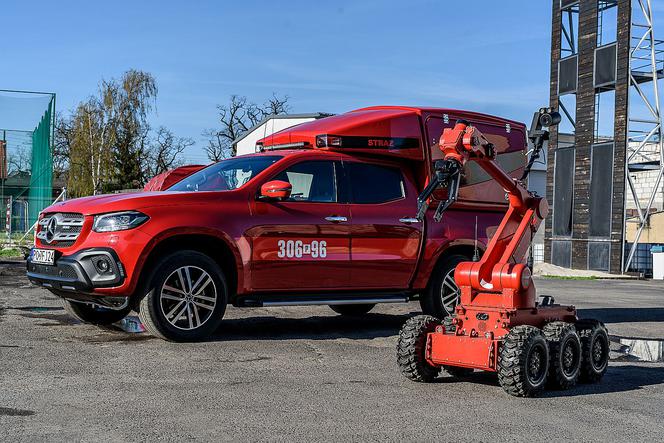 Wielkopolscy strażacy będą pracować z robotem! Ma na imię IBIS i jest jedyny w województwie!