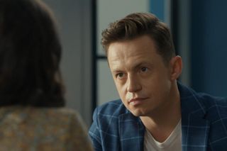 Barwy szczęścia, odcinek 3164. Błażej (Piotr Ligienza), Weronika (Maria Świłpa)