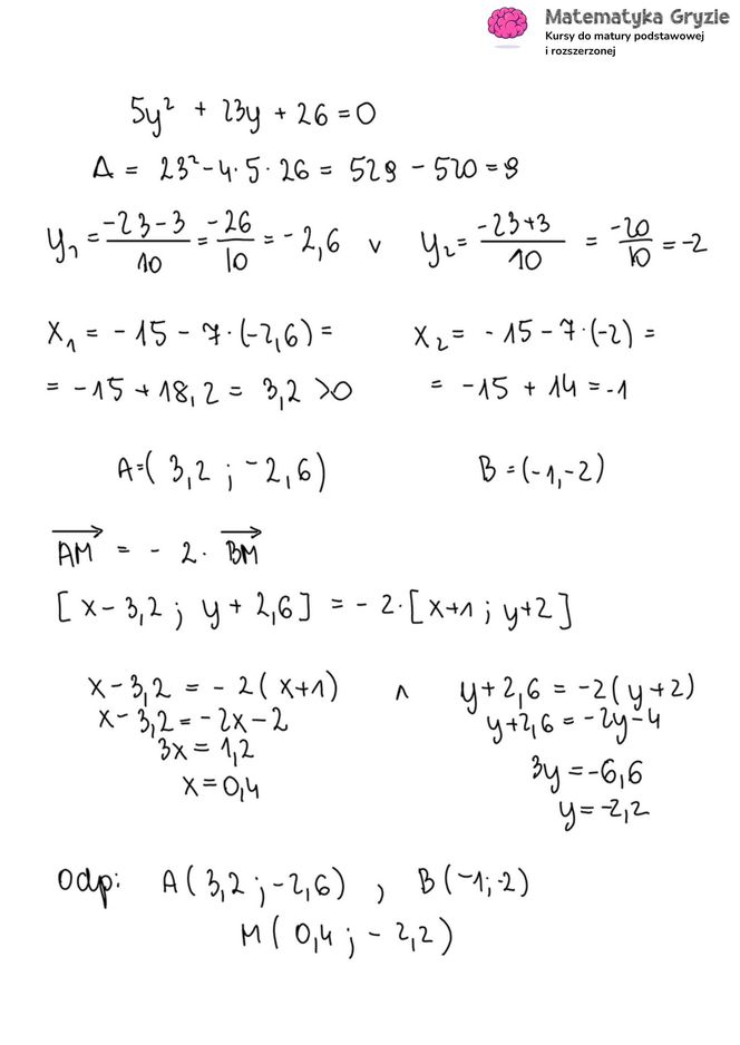 Matura 2025 - matematyka rozszerzona