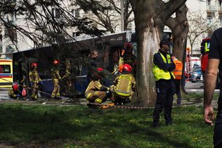 Kraków. Wypadek na os. Zgody