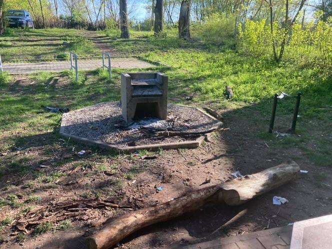 Grill miejski przy ul. Rybnej w Radomiu
