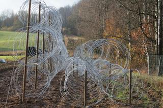 Budowa zapory na granicy z obwodem kaliningradzkim [ZDJĘCIA]