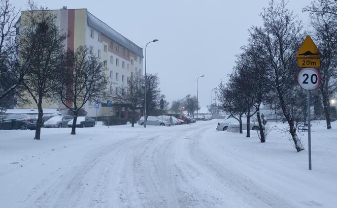 Atak zimy w Białymstoku. Osiedle Zielone Wzgórza [11 grudnia 2022]