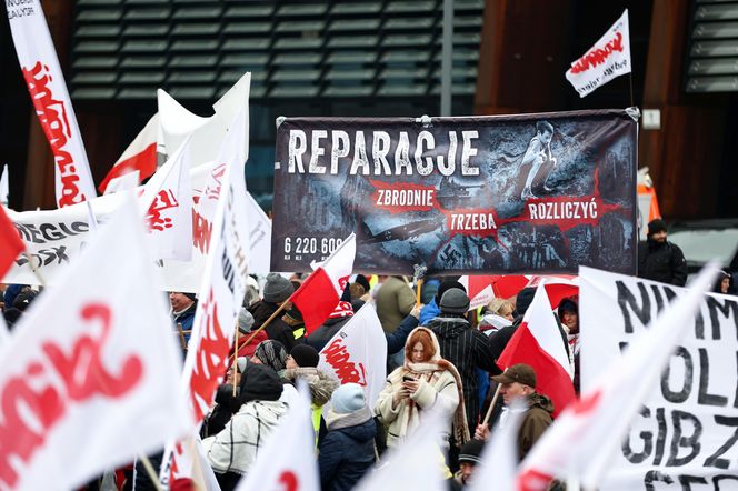 Setki rolników i członkowie "Solidarności" protestują w Gdańsku
