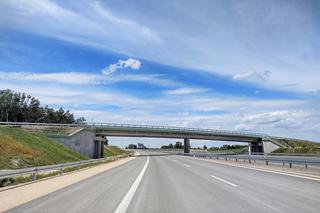 A2 w okolicy Siedlec w budowie