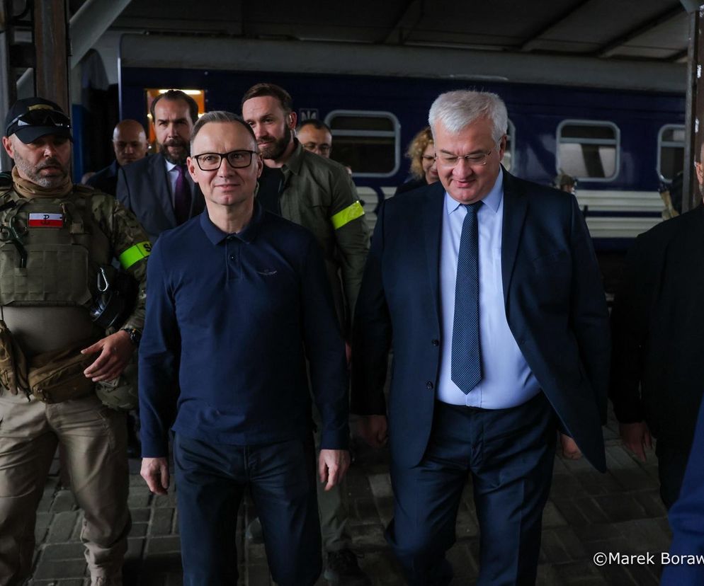 Andrzej Duda w Kijowie