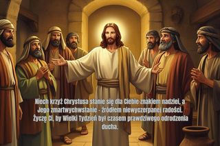 Religijne kartki na Wielki Tydzień